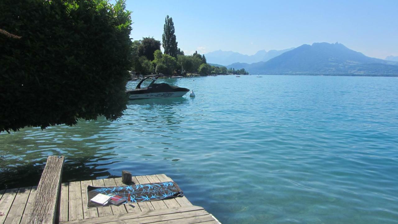 Villa Le Lac Cottage Au Bord Du Lac D'Annecy - Chambre Chez L'Habitant - Les Terrasses Du Lac فيير دو لاك المظهر الخارجي الصورة